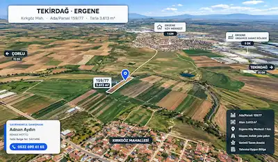 REMAX MOTTO DAN KIRKGÖZ DE 3613 M2 TARLA