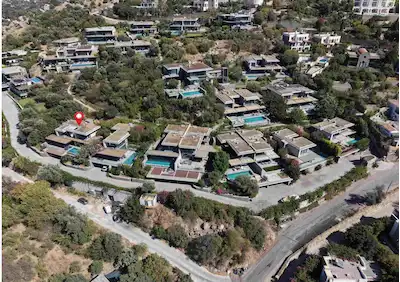 ELEMENTS YALIKAVAK'TA DENİZ MANZARALI MÜSTAKİL HAVUZLU VİLLA