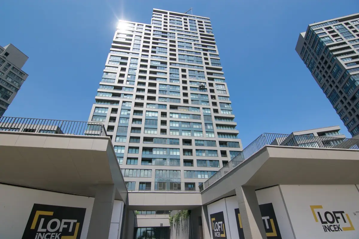 İNCEK LOFT'TA KAPALI MUTFAK KİRALIK 1+1 DAİRE