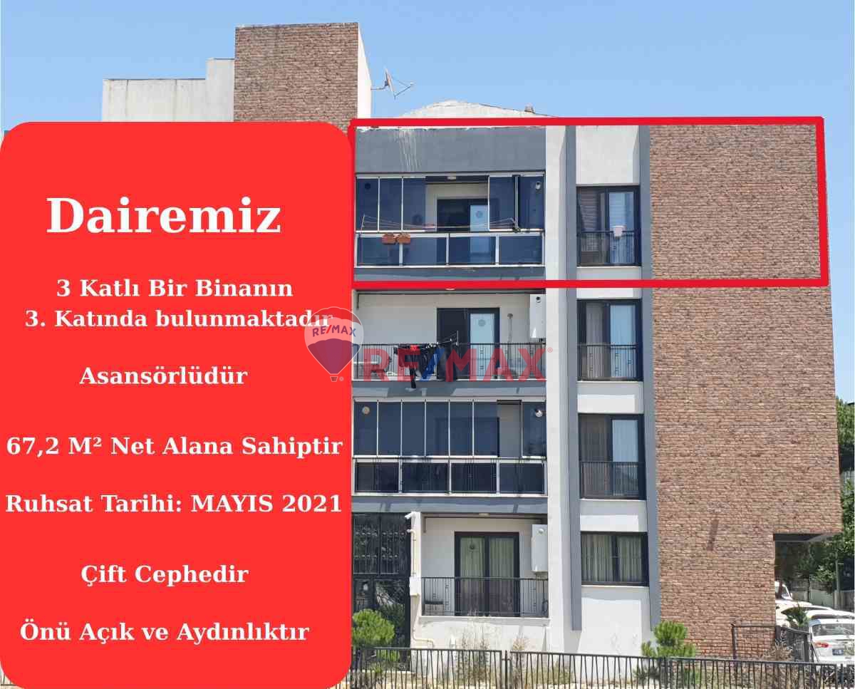 BUCA AKINCILAR'DA İZBAN'A YAKIN ASANSÖRLÜ 2+1 DAİRE