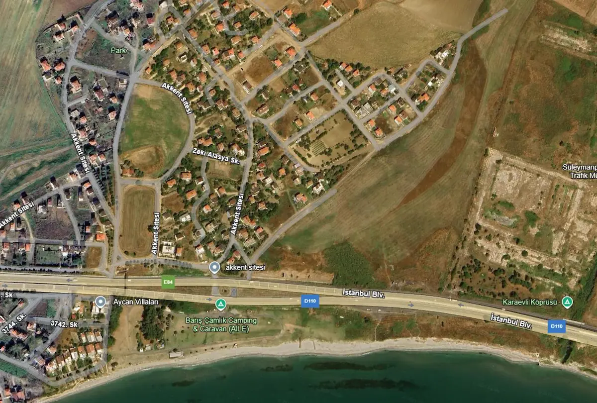 1321938357 DENİZE NAZIR VİLLA İMARLI KAT İRTİFAKLI PROJELİ 203 M² ARSA SATILIK 2