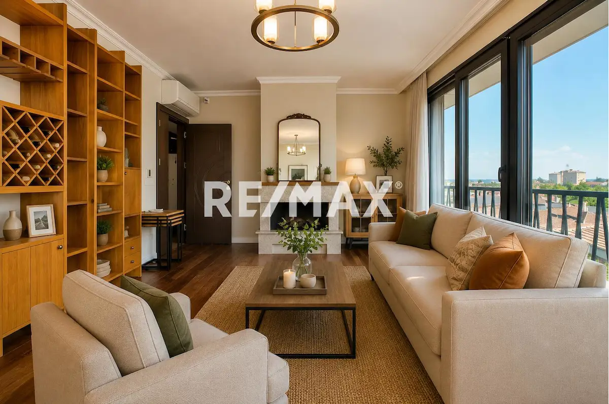 REMAXTIME SATILIK MAANAA49'DA 3+1 3 BANYOLU 190M2 KÖŞE DAİRE