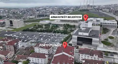 ARNAVUTKÖY BELEDİYESİ'NE KOMŞU KONUMDA DÜZ AYAK 150 M² DUBLEKS
