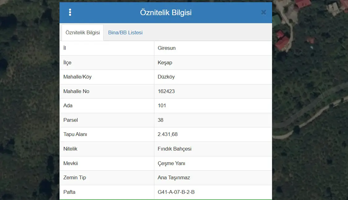 GİRESUN KEŞAP DÜZKÖY’DE DENİZ MANZARALI SATILIK FINDIK BAHÇESİ