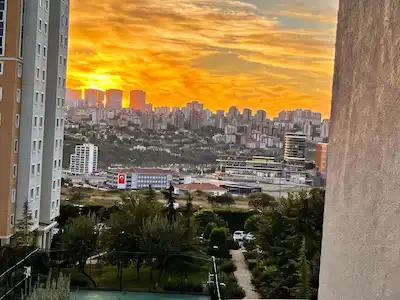 ISPARTAKULE OLIMPOS SITESI 1+1 ESYALI KIRALIK DAIRE