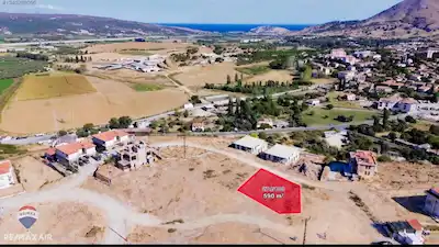 GÖKÇEADA'DA DENIZ MANZARALI, İMARLI 595 M² ARSA