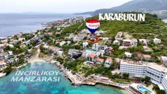 İNCİRLİKOY PLAJINA 100 M, DENİZ MANZARALI 433 M² MÜSTAKİL VİLLA