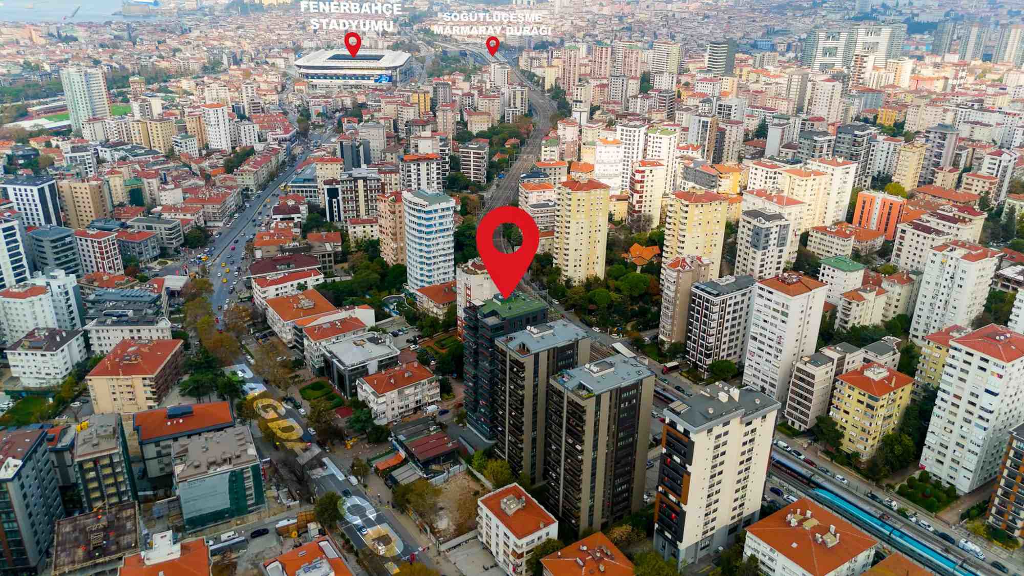 BAĞDAT CADDESİ FENERYOLU DENİZ MANZARALI 4+1 DAİRE