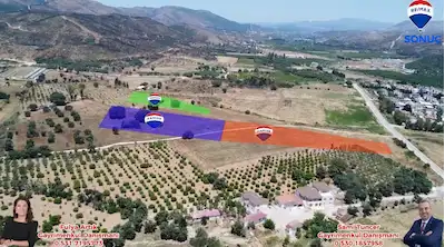 SEFERİHİSAR DOĞANBEY 6.140 M²TERMAL SUYU OLAN TURİZM TİCARİ ARSA