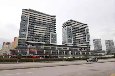 BATIKENT AKKENT 6 TWİNS TARADE 1+1 EŞYALI KÖŞE SATILIK DAİRE GÜNEY 