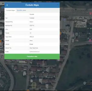 KARTEPE ACISU'DA YOLA CEPHE 260 M2 KONUT İMARLI SATILIK ARSA