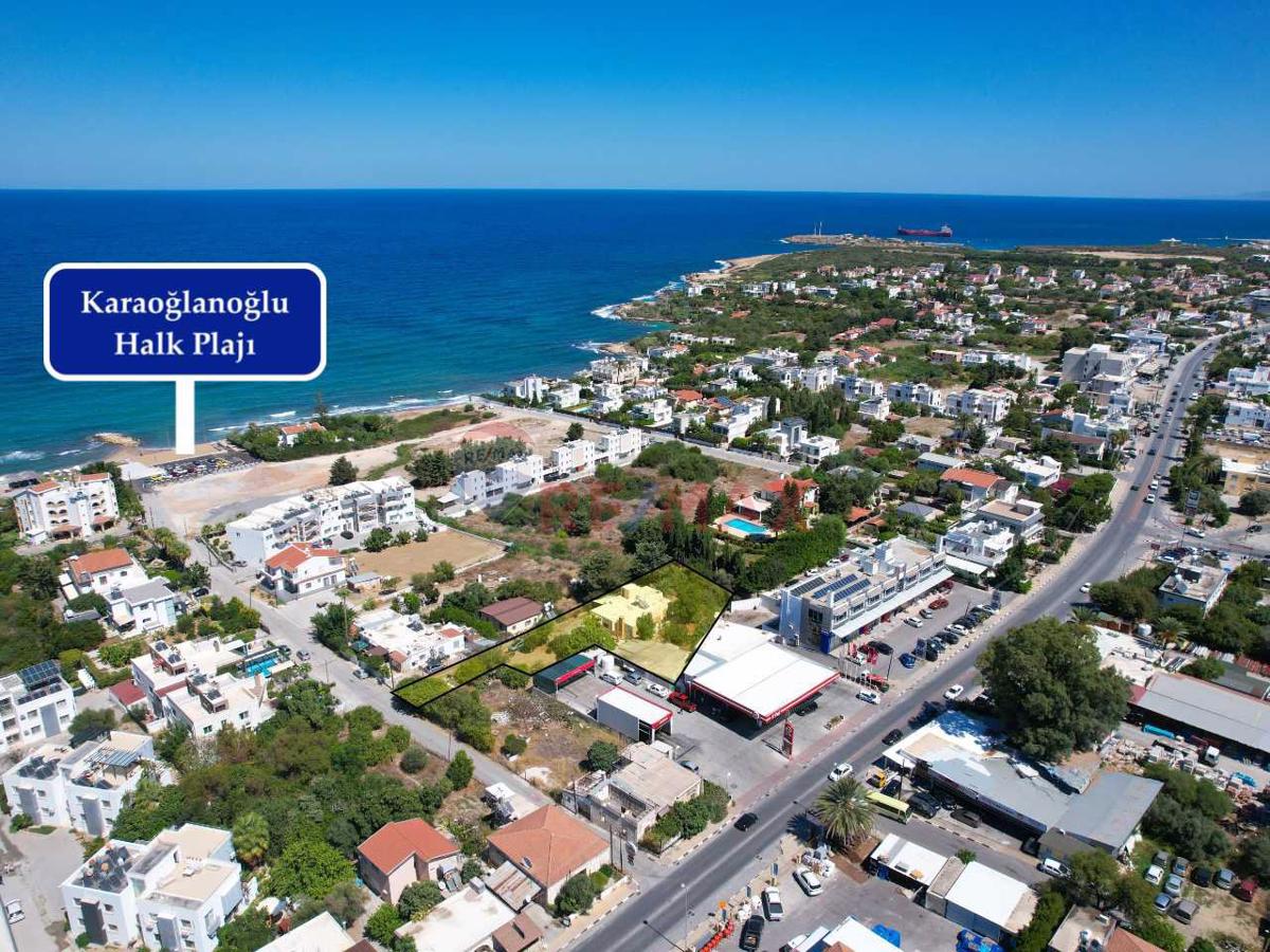 Girne Karaoğlanoğlu'nda  Satılık Müstakil Ev-Arsa 