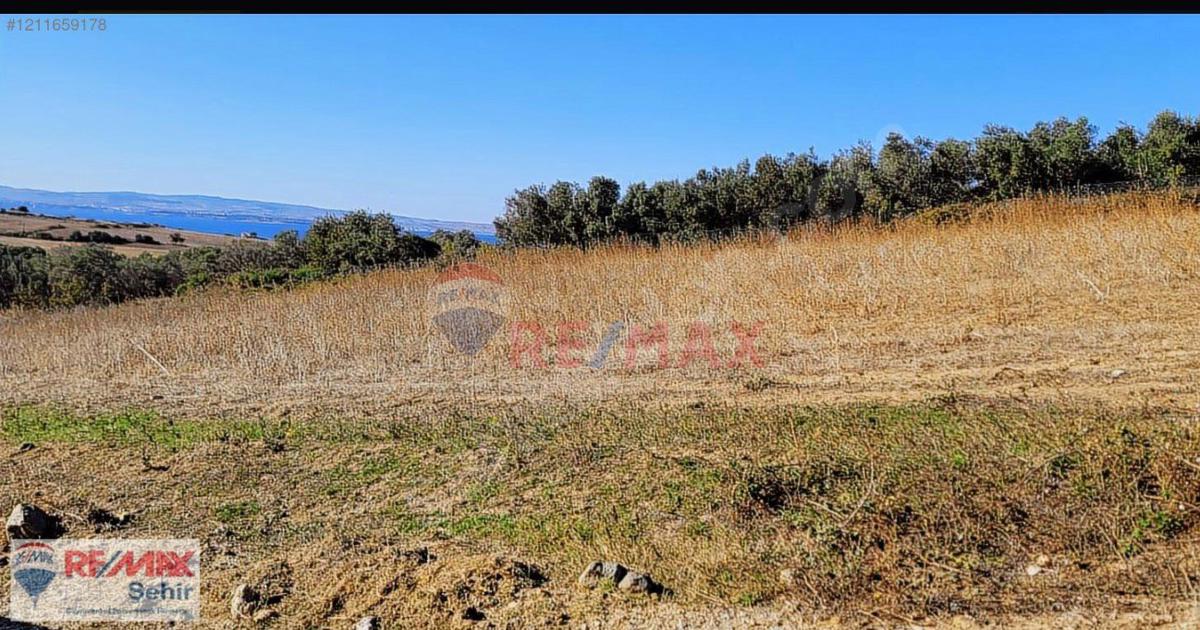 ÇANAKKALE LAPSEKİ'DE DENİZ MANZARALI SATILIK ARSA
