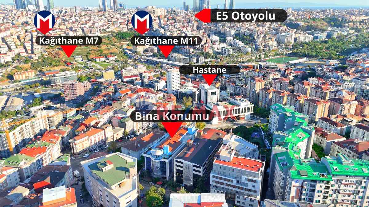 KAĞITHANE'DE TEK FIRSAT! YÜKSEK GETİRİ POTANSİYELLİ ÇOK AMAÇLI SATILIK TİCARİ KOMPLEKS