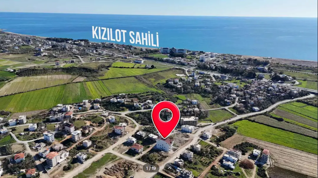 MANAVGAT KIZILOT'TA DENIZE YAKIN SATILIK 1+1 DAIRE