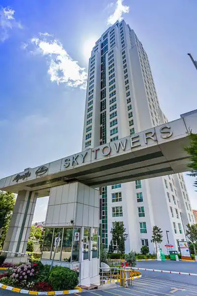 AĞAOĞLU SKY TOWERS DENİZ MANZARALI 2+1 EŞYALI KİRALIK DAİRE