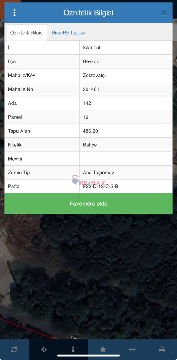 Beykoz Zerzavatçı’da 0.30 ticari+konutimarlı arsa 