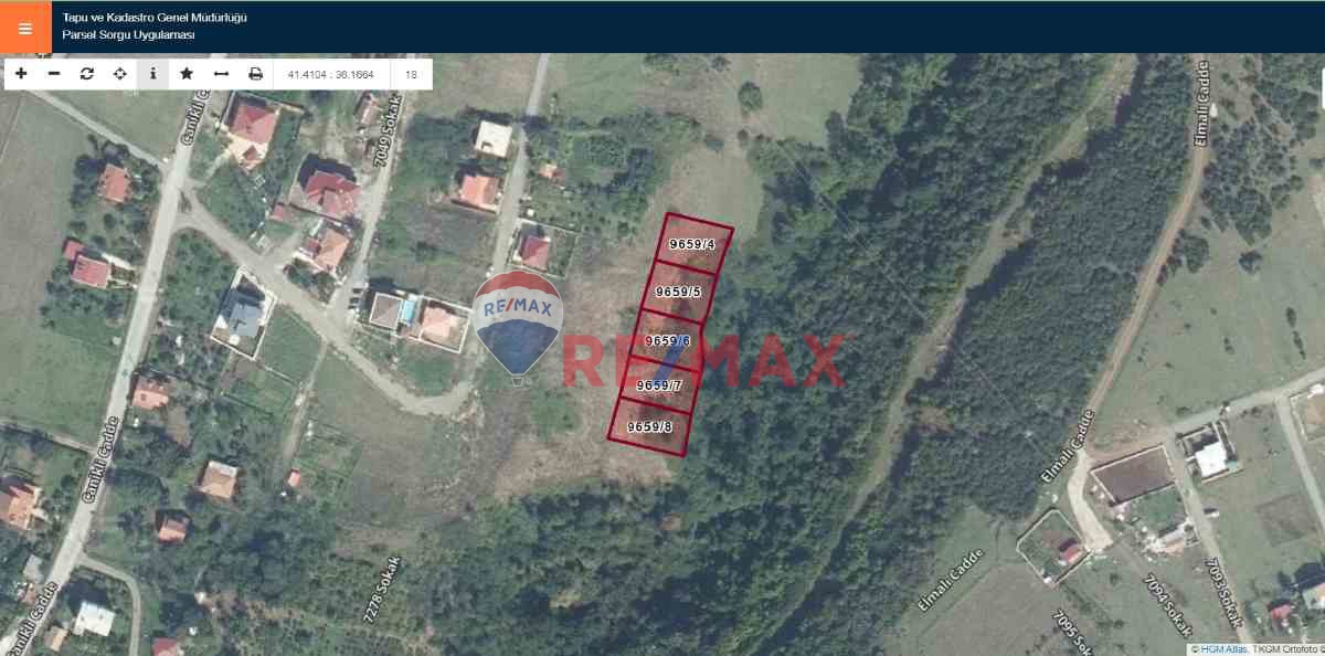 ÇATALÇAM'DA  SATILIK ARSALAR