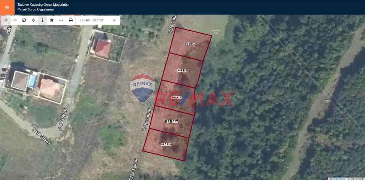 ÇATALÇAM'DA  SATILIK ARSALAR