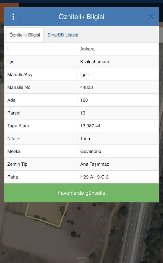 KIZILCAHAMAM İSTANBUL YOLU ÜZERİNDE SATILIK KÖŞE ARSA