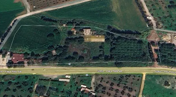 ALİAĞA HELVACI FOÇA YOLU ÜZERİNDE 3 KAT TURİZM İMARLI 16.182 M2 ARSA 
