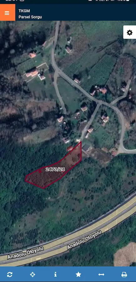 HENDEK’TE MÜSTAKİL PARSEL 6573 M² SATILIK ARSA