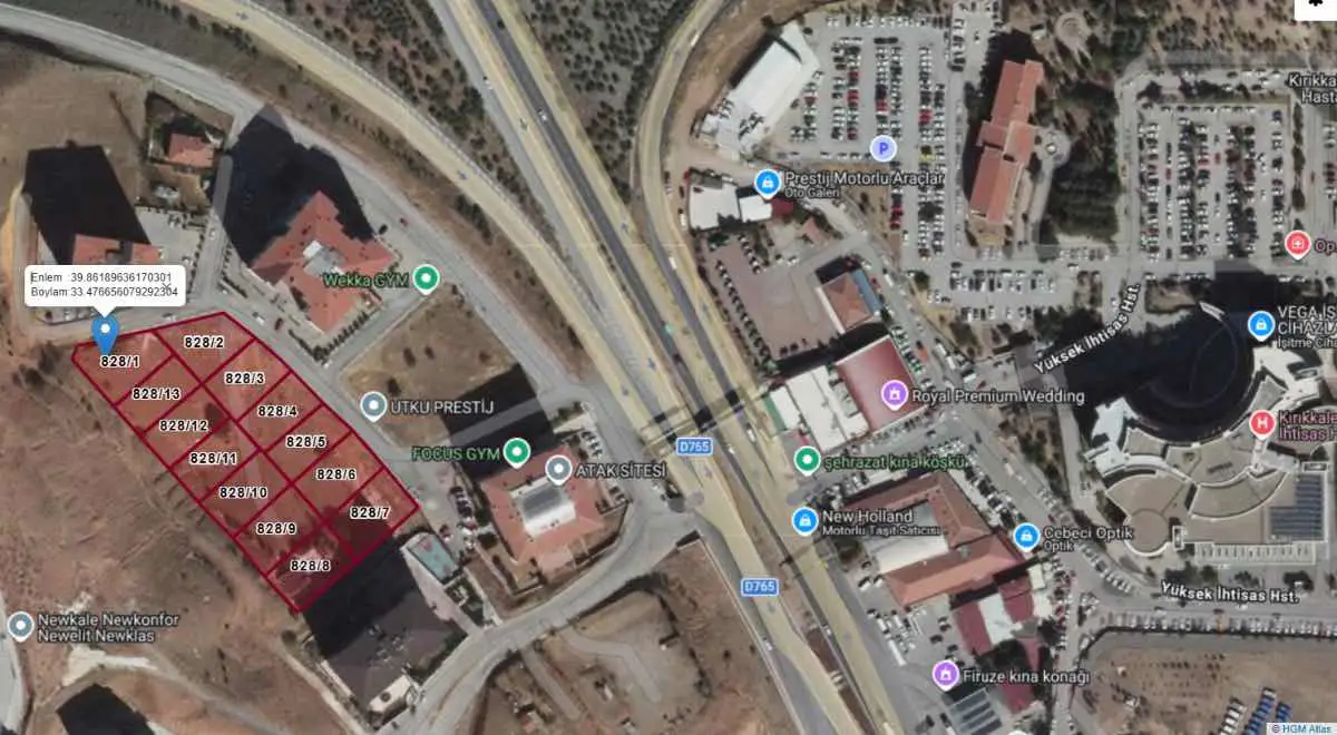 YAHŞİHAN BAYRAKTEPE’DE 8.049 M² KAT KARŞILIĞI ARSA