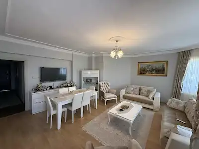ÖNÜ AÇIK MANZARALII PRESTİJLİ SİTE YAŞAMI NET 135 M2 EŞYALI 3+1