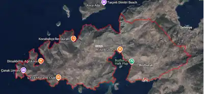 MARMARİS BOZBURUN’DA 6.156 M² DEĞERLİ FIRSAT TARLA