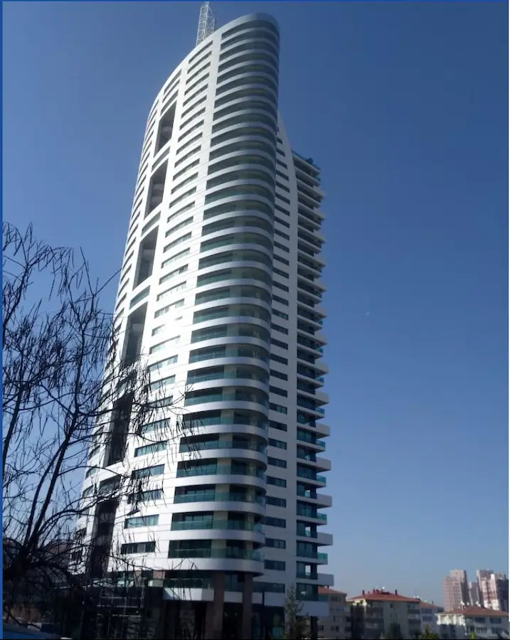 ÇANKAYA AZİZİYE’DE PORTAKAL ÇİÇEĞİ RESIDENCE’TA KİRALIK EŞYALI 1+1 DAİRE