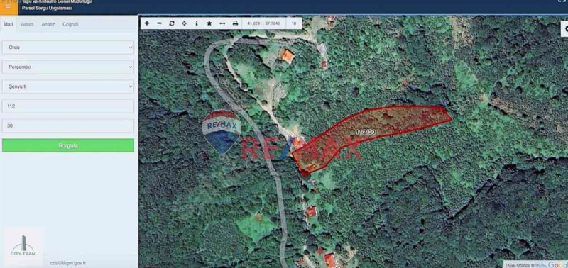 PERŞEMBE ŞENYURT KÖY İÇİ İMARLI SATILIK 4.885 M2 FINDIKLIK