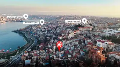 BALAT’TA TERASLI HALİÇ MANZARALI TARİHİ CUMBALI MÜSTAKİL BİNA - BOŞ