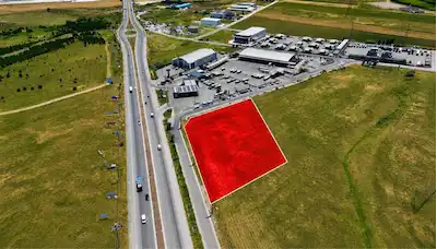 BANDIRMA BURSA YOLUNDA OTOGAR YANI 9.222M² SANAYI ARSASI