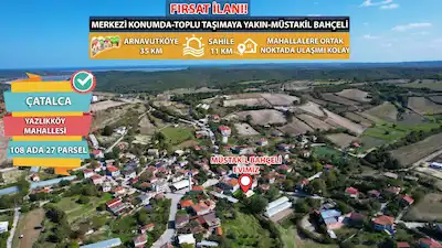 ÇATALCA YAZLIK MAH’DE MÜSTAKİL EV. MANTIKLI ARAÇ TAKASLARI DEĞERLENDİRİLİR. TAKAS FİYATI FARKLIDIR.