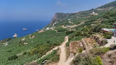 DENIZ VE MUZ BAHÇELERI MANZARALI | D400' E YAKIN | HAFRIYATLI ARSA
