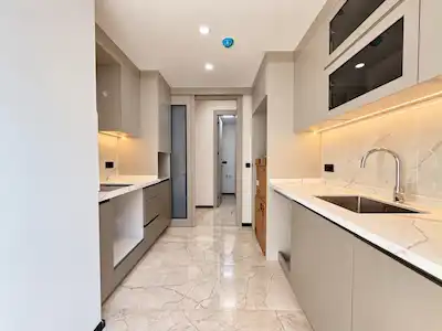 LEVVEL DRAGOSTA GÜVENLİKLİ SİTE İÇİ EBV. BANYOLU AKILLI EV 3+1