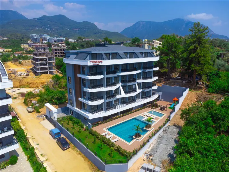 ALANYA OBA TRENDY SUITES RESIDENCE 2+1 DUBLEKS SATILIK DAİRE