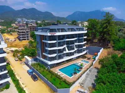 ALANYA OBA TRENDY SUITES RESIDENCE 2+1 DUBLEKS SATILIK DAİRE 