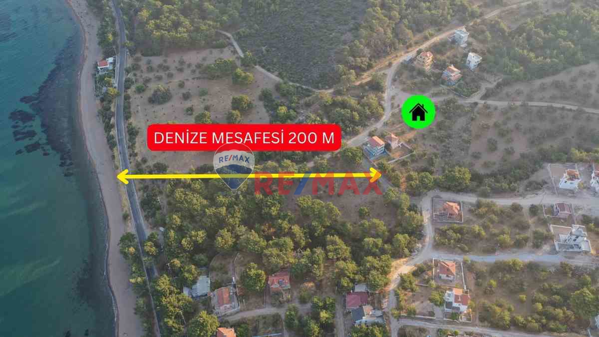 ÇANAKKALE EZİNE TAVAKLI KÖYÜ'NDE 339M2 İMARLI SATILIK ARSA