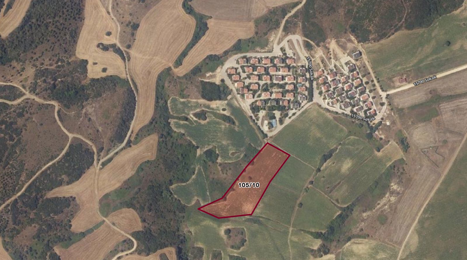 ÇANAKKALE GELIBOLU GÜNEYLI'DE SATILIK MÜSTAKIL PARSEL TARLA