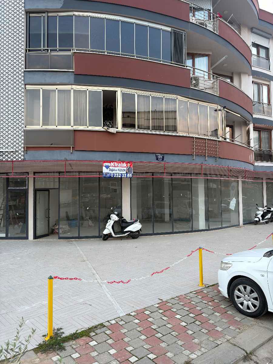 ÖDEMIŞ ZAFER MAH. 214 M2 KULLANIM ALANLI BODRUM KATLI DÜKKAN
