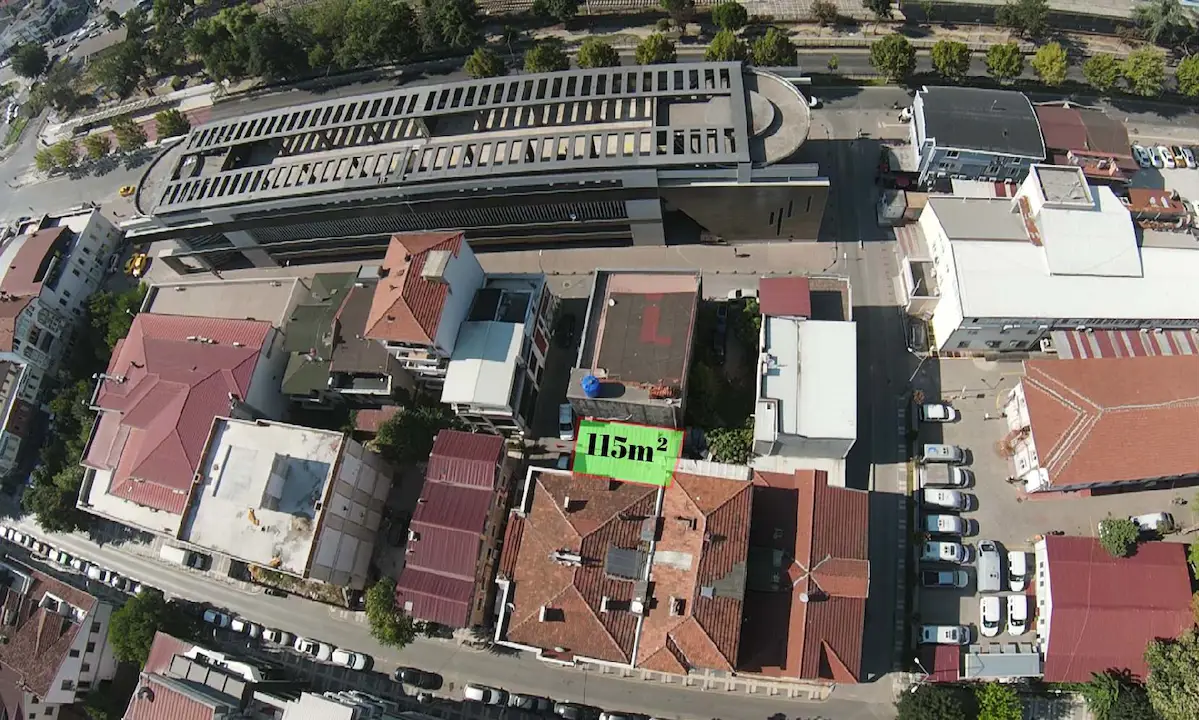 ÇARK CADDESİ YAKINI 115 M2 3 KAT TİCARİ İMARLI SATILIK ARSA