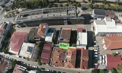 ÇARK CADDESİ YAKINI 115 M2 3 KAT TİCARİ İMARLI SATILIK ARSA