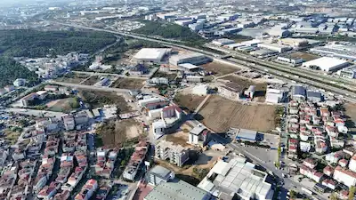 GEBZE İNÖNÜ MAHALLESINDE 3950M2 TICARI IMARLI SATILIK ARSA