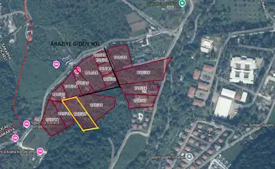SAPANCA YANIK 'TA SATILIK BAHÇE