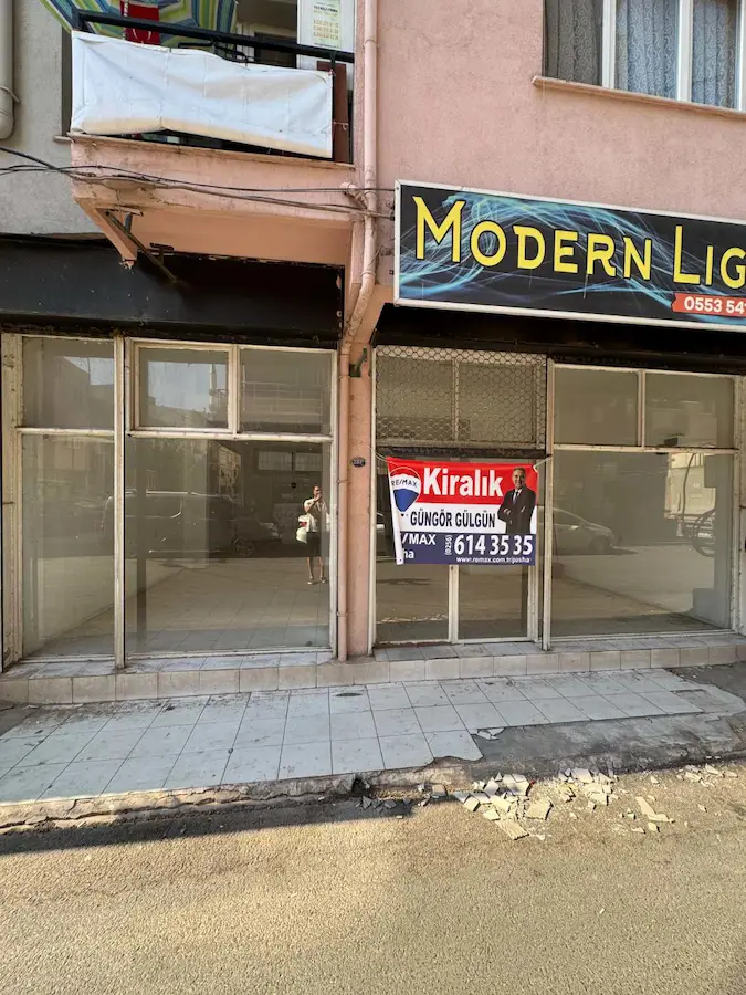 ÇAMDİBİ GURME SOKAĞINDA 75 M2 KİRALIK DÜKKAN