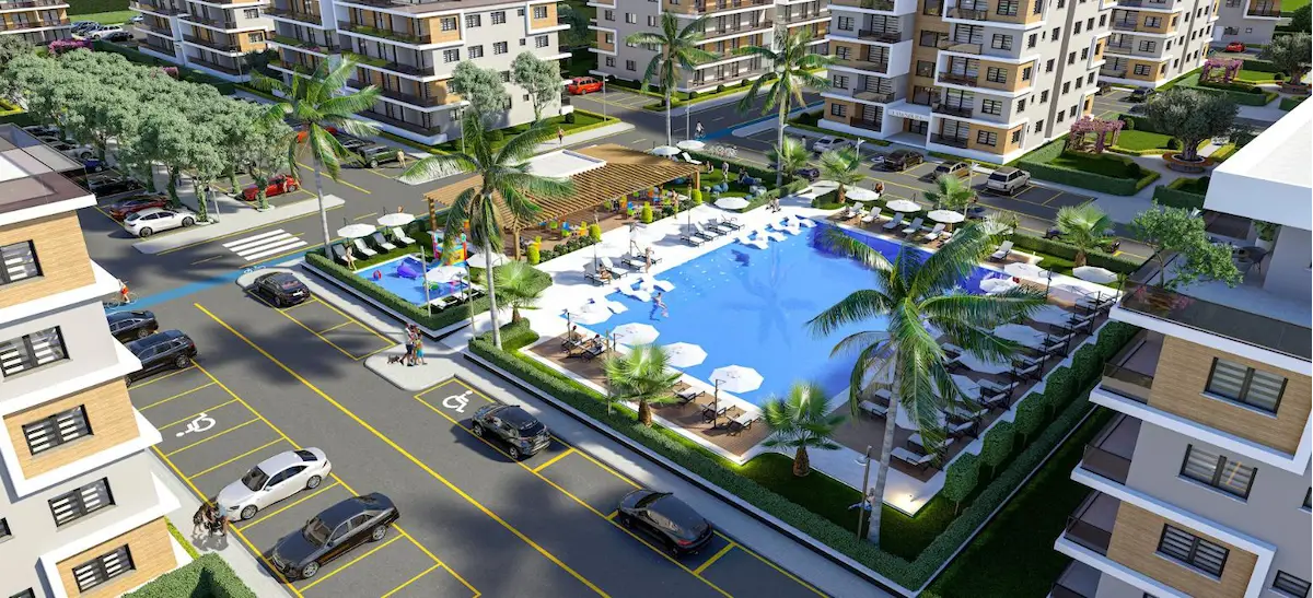 GEÇİTKALE'NİN EN GÖZDE PROJESİ OLEA'DA SATILIK 1+1 DAİRELER