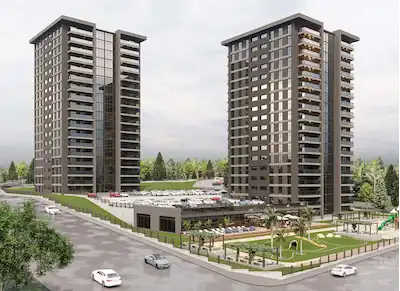 BATIKENT YUVAKÖY'DE GENIŞ PEYZAJLI LÜKS 4+1 DAIRE