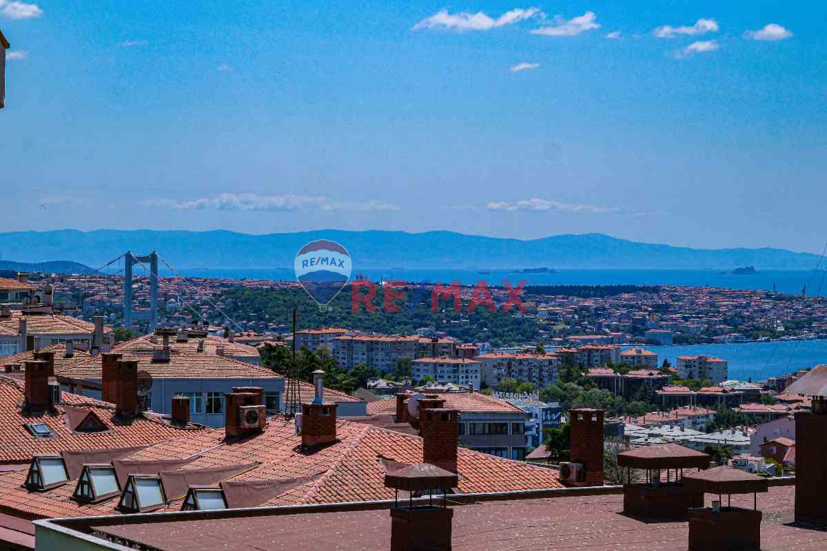 ULUS, ADNAN SAYGUN CADDESİNDE BOĞAZ VE ŞEHİR MANZARALI ÇATI DUBLEKS