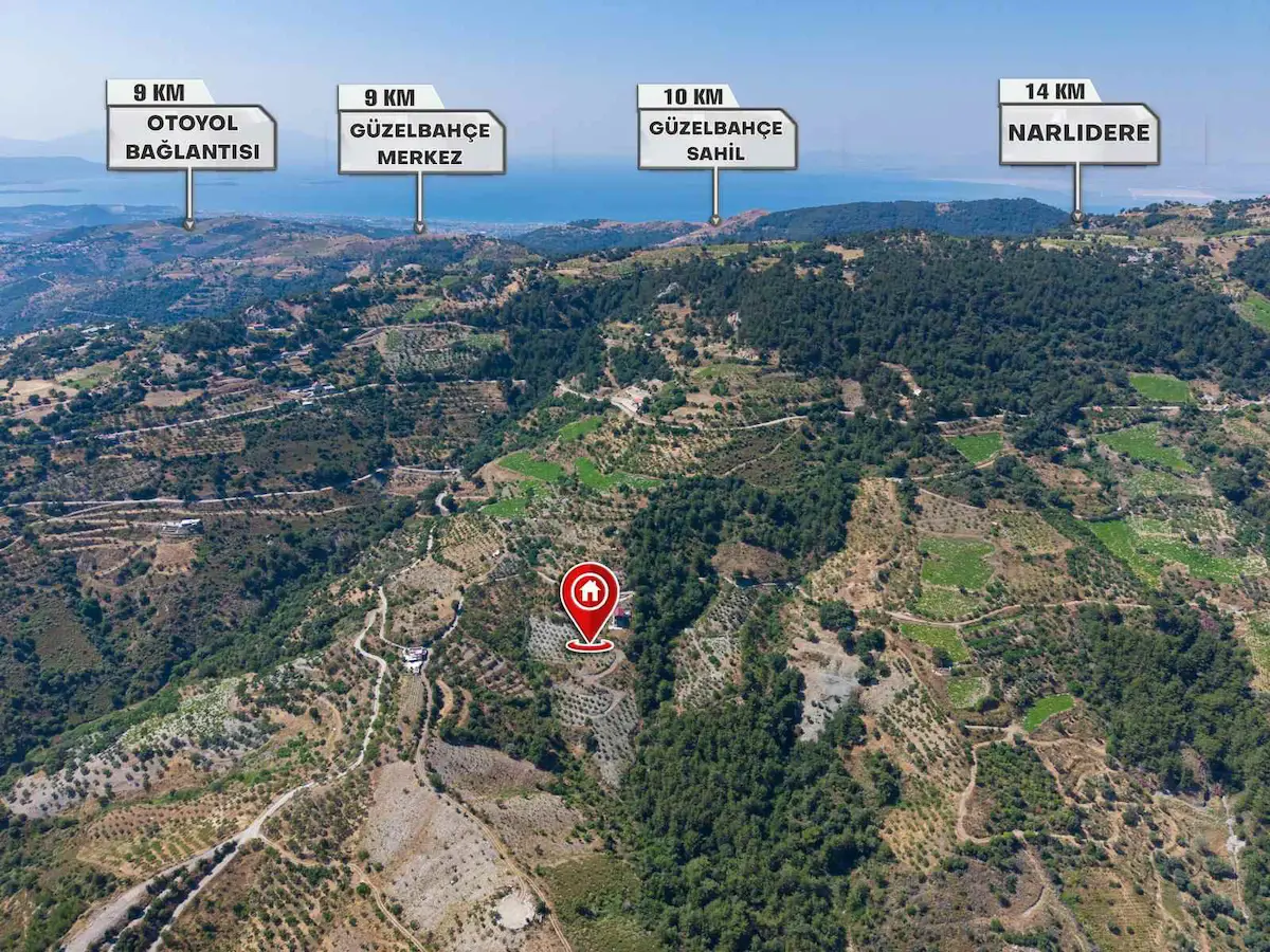 GÜZELBAHÇE PAYAMLI’DA 15.850M2 SATILIK TARLA